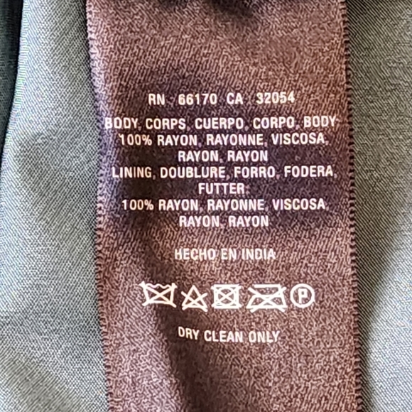 Anthropologie Chloe Oliver Green and Black Ombre Dress 3/4 Sleeve Size Medium - Picture 8 of 10